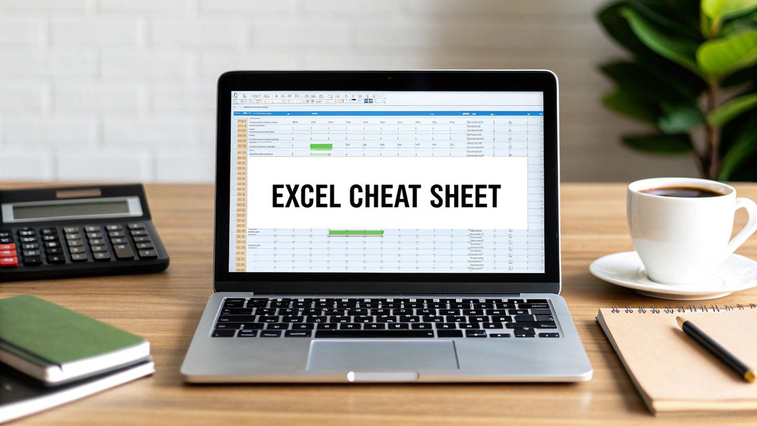 Excel Formula Cheat Sheet: Master 7 Essential Formulas