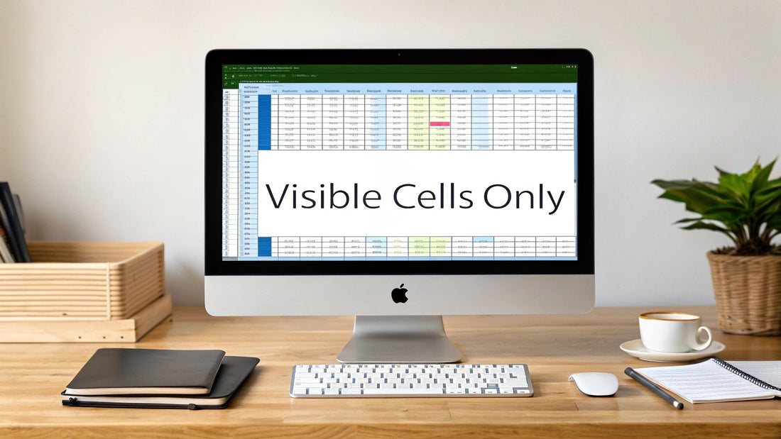 Excel Visible Cells Only: Key Tips & Tricks