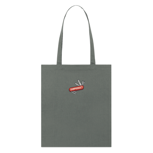 SUMPRODUCT Swiss Army Tote – Excel Gift Bag for Analysts & Data Nerds - anthracite