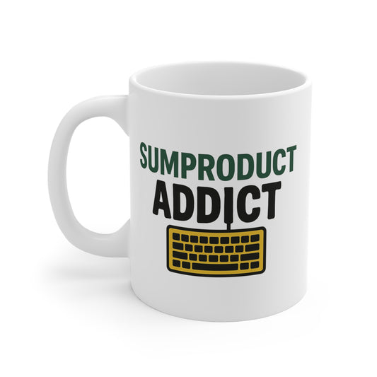 Office Mug (11 oz) – The Perfect Excel Gift for Spreadsheet Lovers