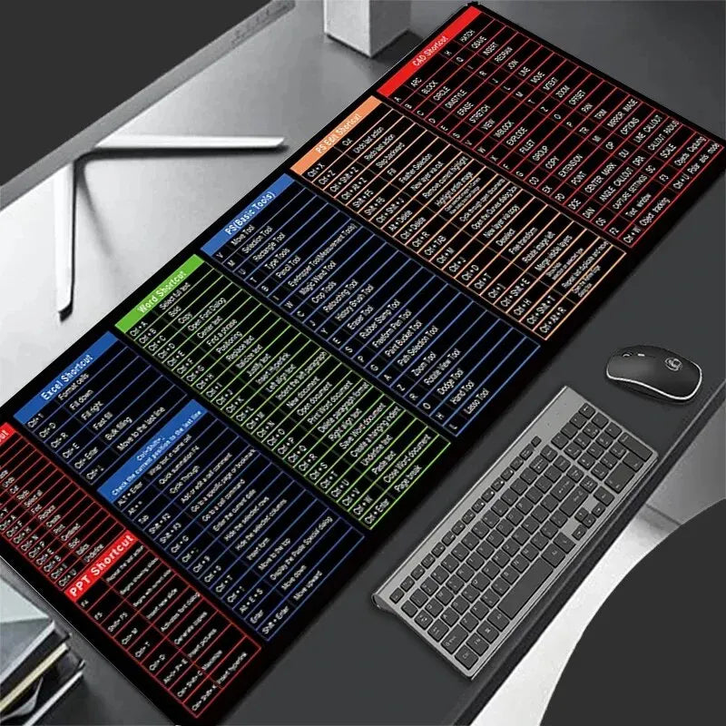 Windows Shortcuts Mouse Pad – Office Software Guide for Word, Excel & PP