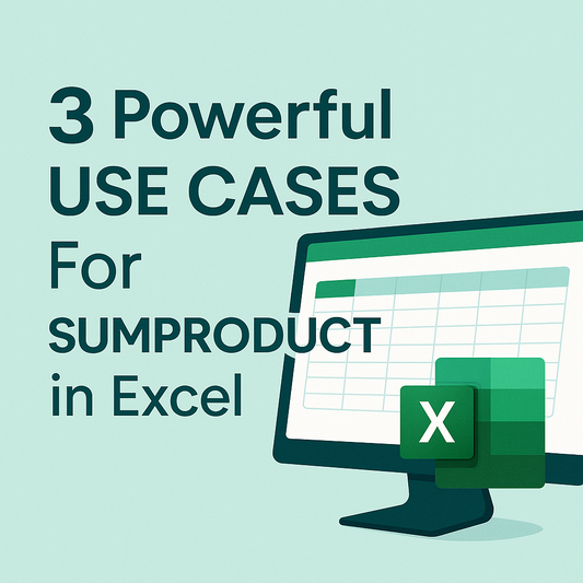 3 Surprisingly Useful Ways to Use SUMPRODUCT in Excel