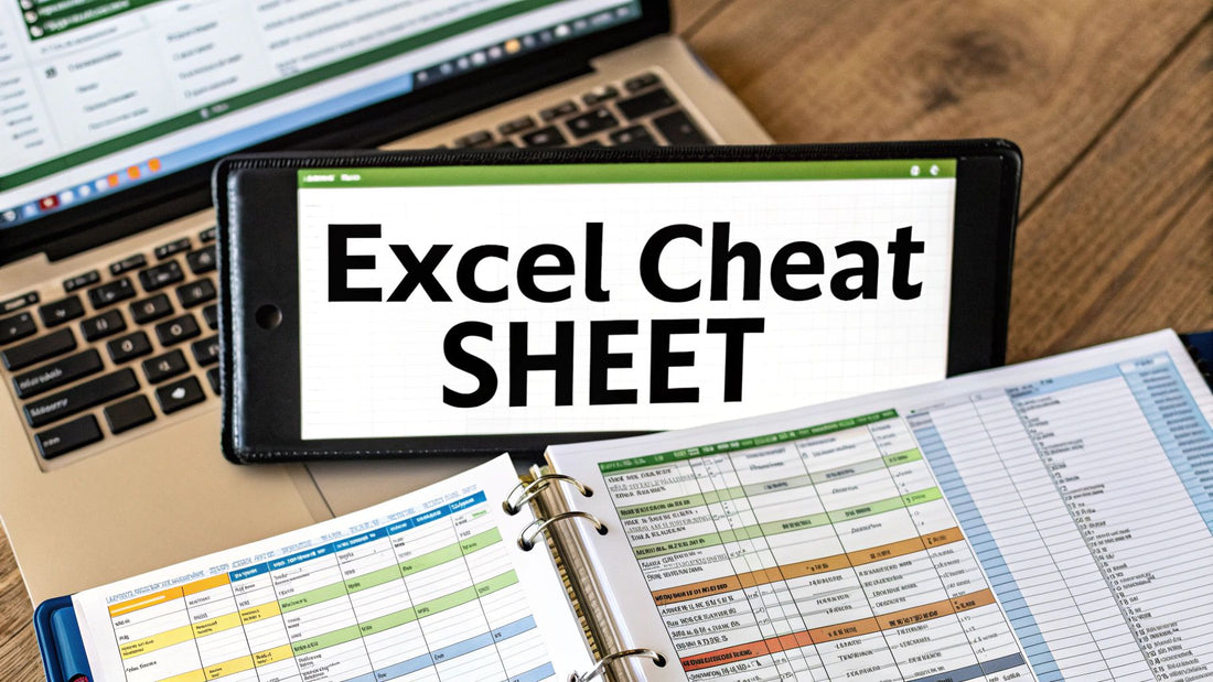 Excel Formulas Cheat Sheet | Master Key Functions Easily