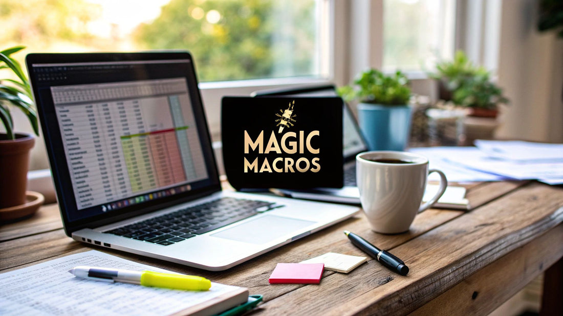Excel Macros For Beginners: From Manual to Magical