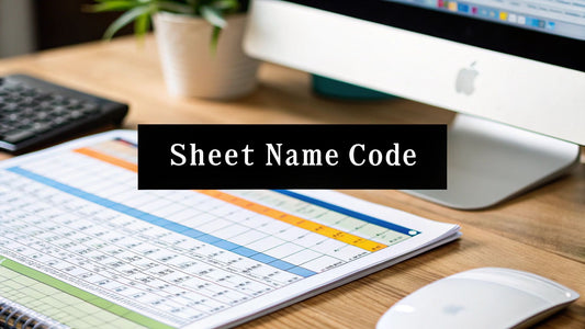 Sheet Name Code Excel: Easily Master Dynamic References